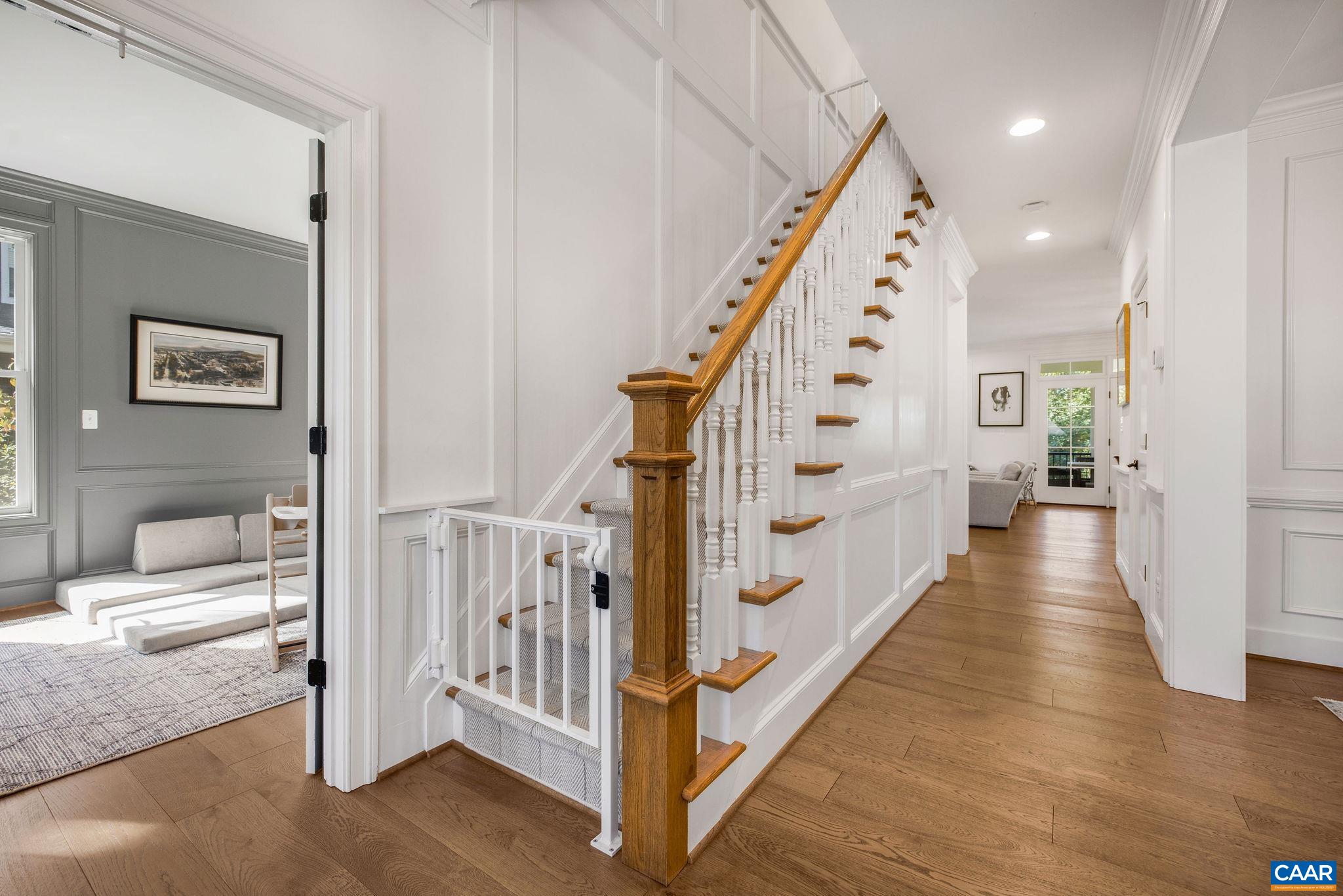 1421 Dairy Road Charlottesville, VA 22903 - Photo 4 of 57 a view of an entryway with wooden floor and windows