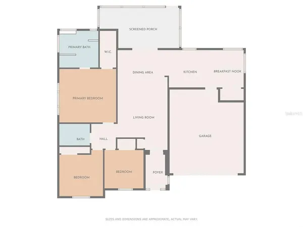 a picture of a bathroom with a refrigerator