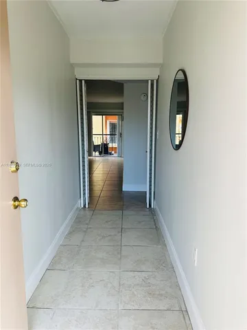 a view of living room and utility room