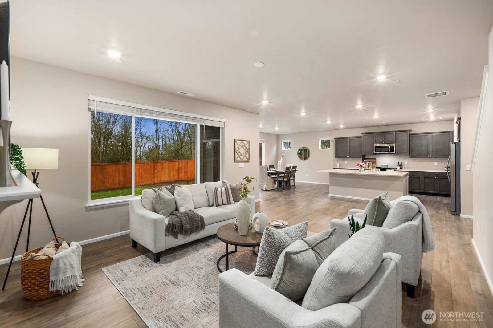 1214 Baker Hts Loop Bremerton, WA 98312 - Photo 6 of 38 a living room with furniture and a large window