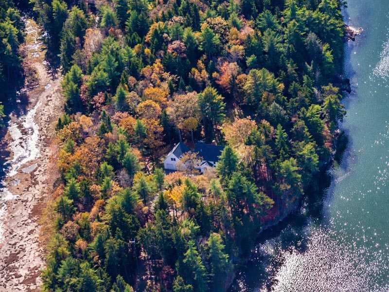 498 Harpswell Islands Road Harpswell, ME 04079 - Photo 21 of 34 Aerial View.