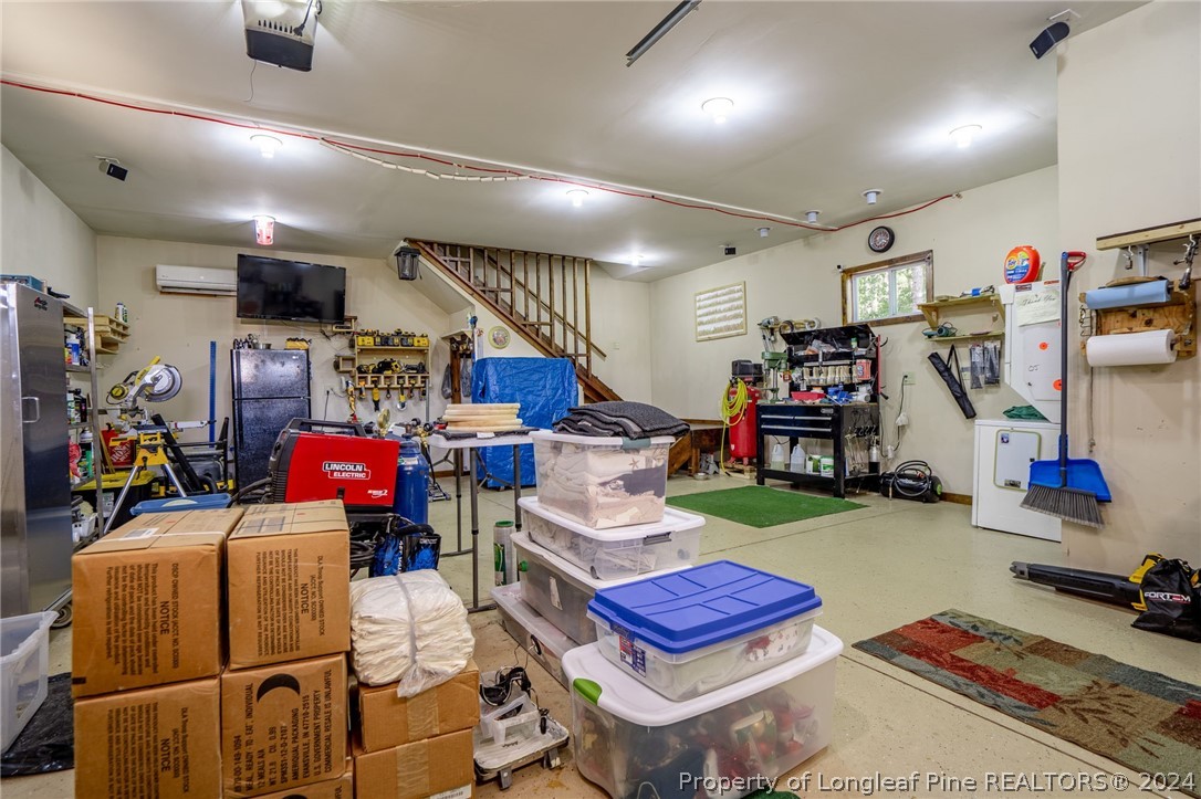 5078 Aberdeen Road Raeford, NC 28376 - Photo 33 of 46 a view of a room with gym equipment