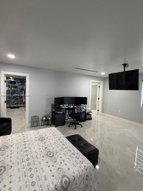 20465 Southwest 200th Street Miami, FL 33187 - Photo 33 of 36 a living room with furniture and a flat screen tv
