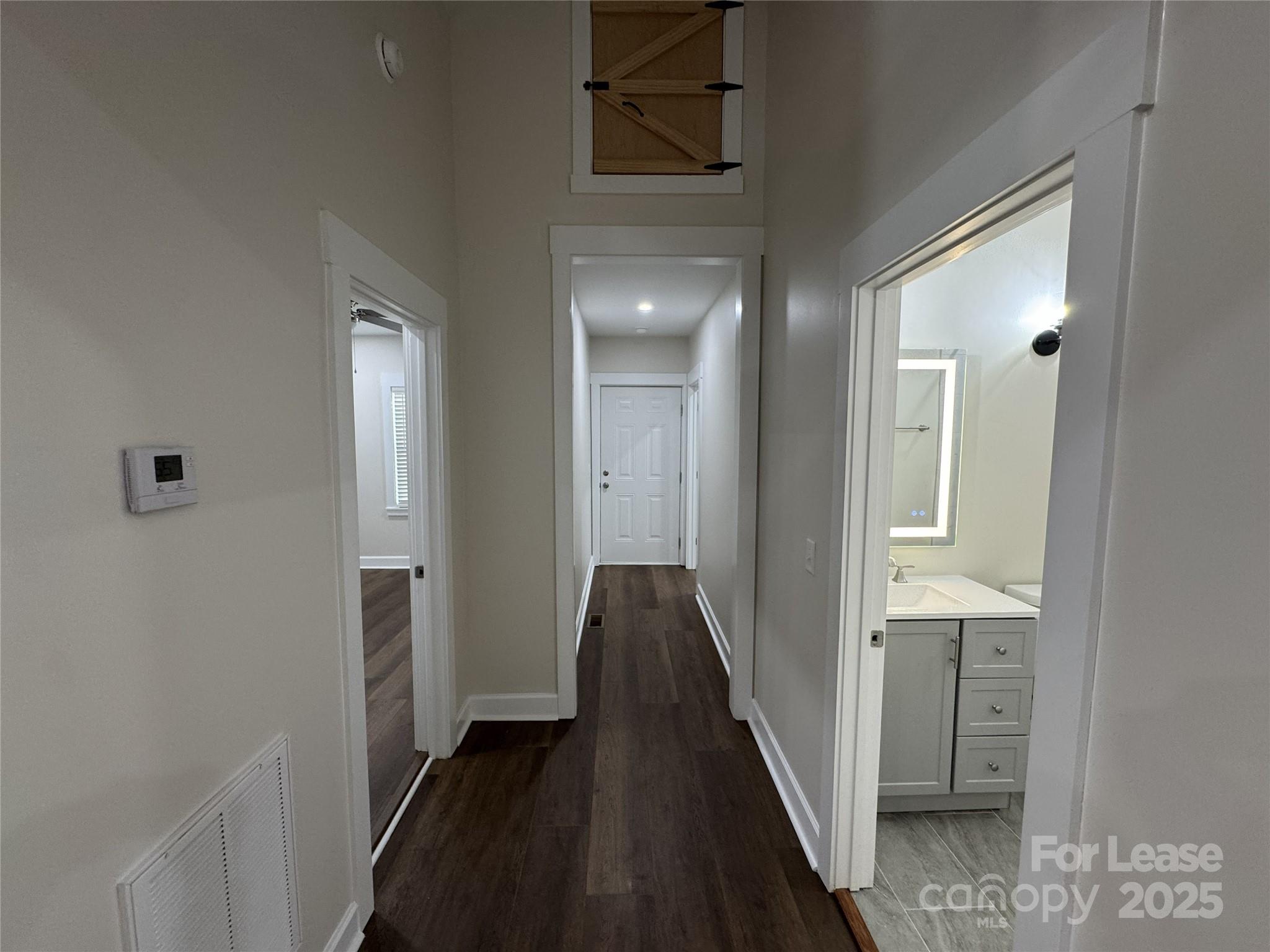 632 Graham Street Albemarle, NC 28001 - Photo 7 of 18 a view of hallway with stairs