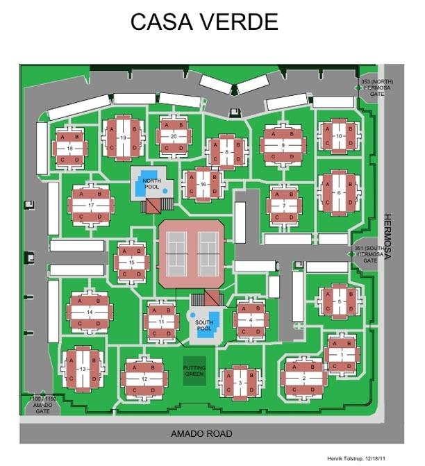 1100 East Amado Road, Unit 12A1 Palm Springs, CA 92262 - Photo 24 of 24 CV MAP
