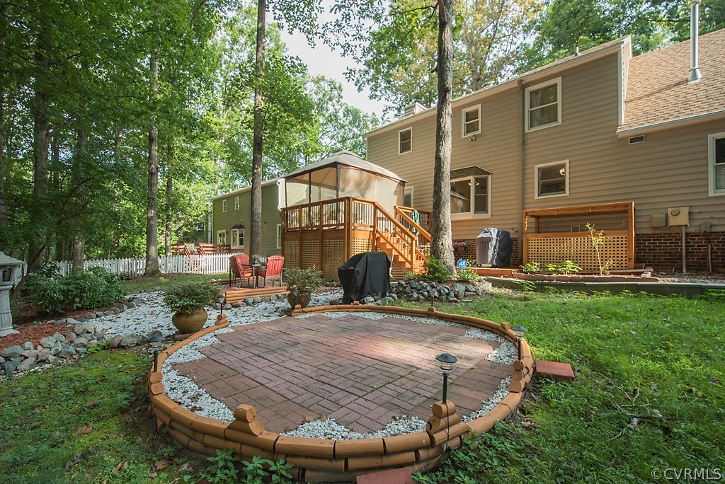 14007 Turtle Hill Road Midlothian, VA 23112 - Photo 35 of 40 a view of a house with backyard