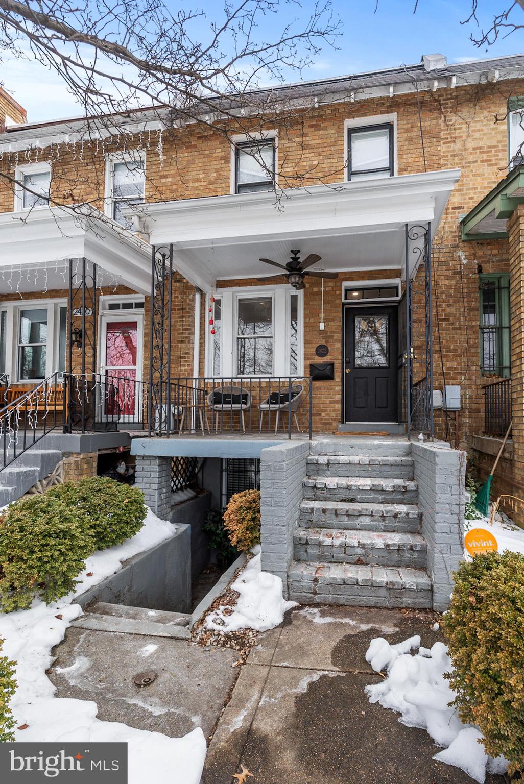 2422 2nd Street Northeast Washington, DC 20002 - Photo 2 of 40 front view of a building