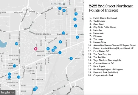 $685,000 | 2422 2nd Street Northeast, Washington, DC 20002