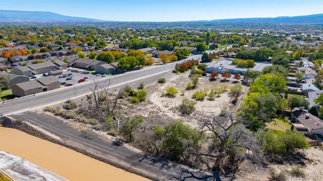 a view of a city from a balcony