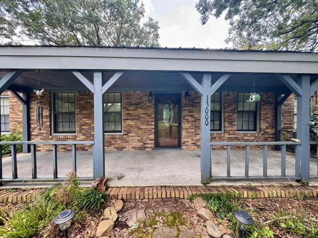 front view of a house with a porch