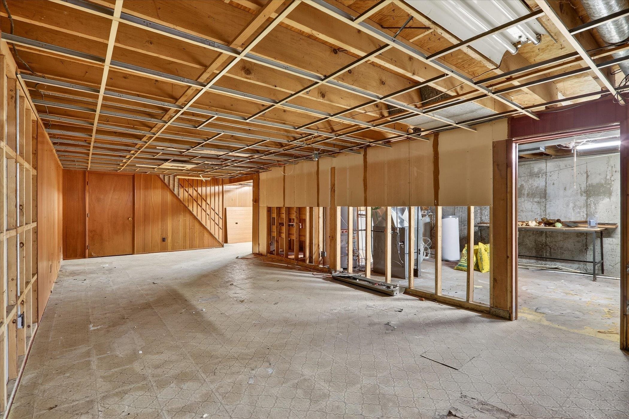 6962 Ralph Road Rockford, IL 61109 - Photo 24 of 35 a view of a room with wooden walls