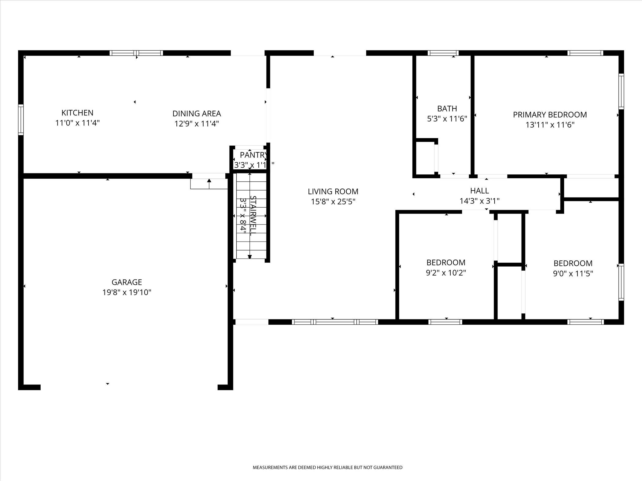 6962 Ralph Road Rockford, IL 61109 - Photo 33 of 35 a picture of a floor plan