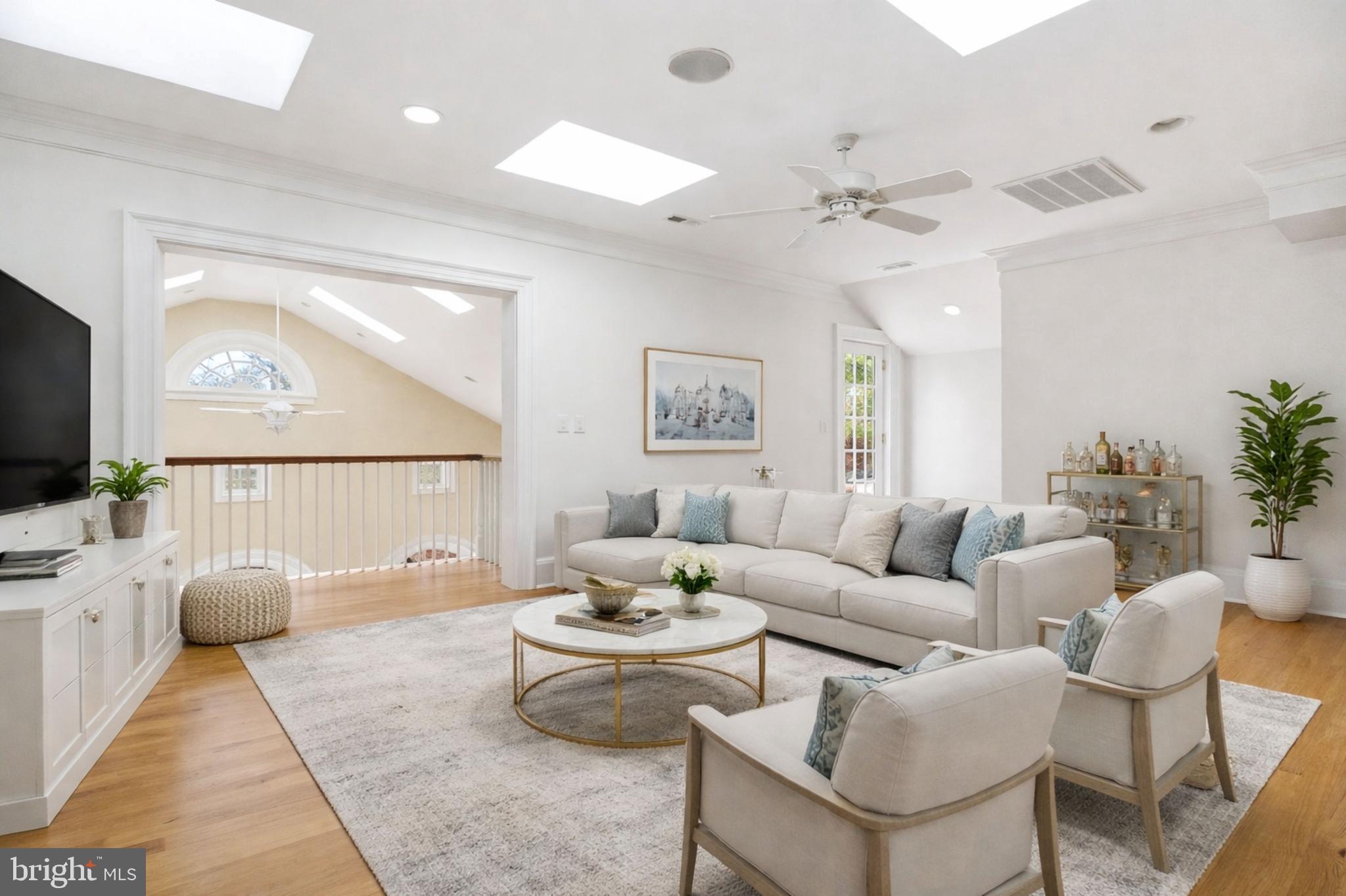 1711 Highland Road Fredericksburg, VA 22401 - Photo 22 of 58 a living room with furniture and a flat screen tv