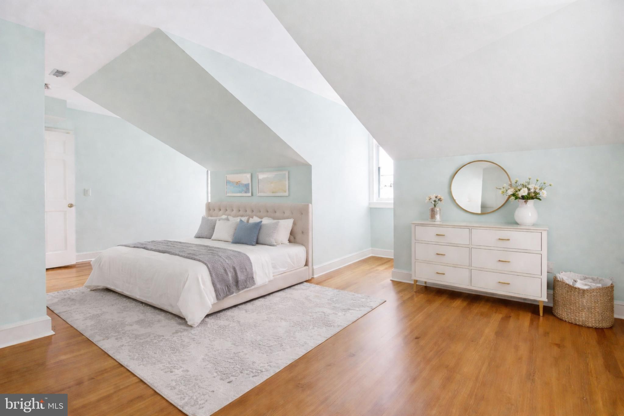 1711 Highland Road Fredericksburg, VA 22401 - Photo 23 of 58 a bedroom with a bed and wooden floor