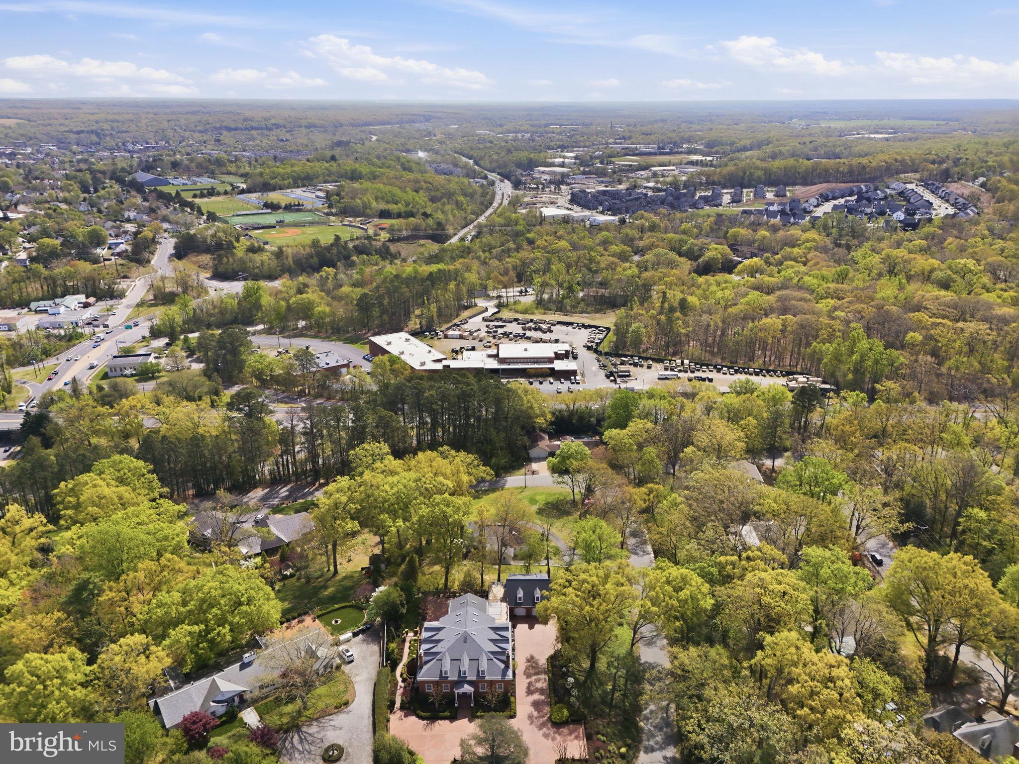 1711 Highland Road Fredericksburg, VA 22401 - Photo 55 of 58 an aerial view of residential building with parking space