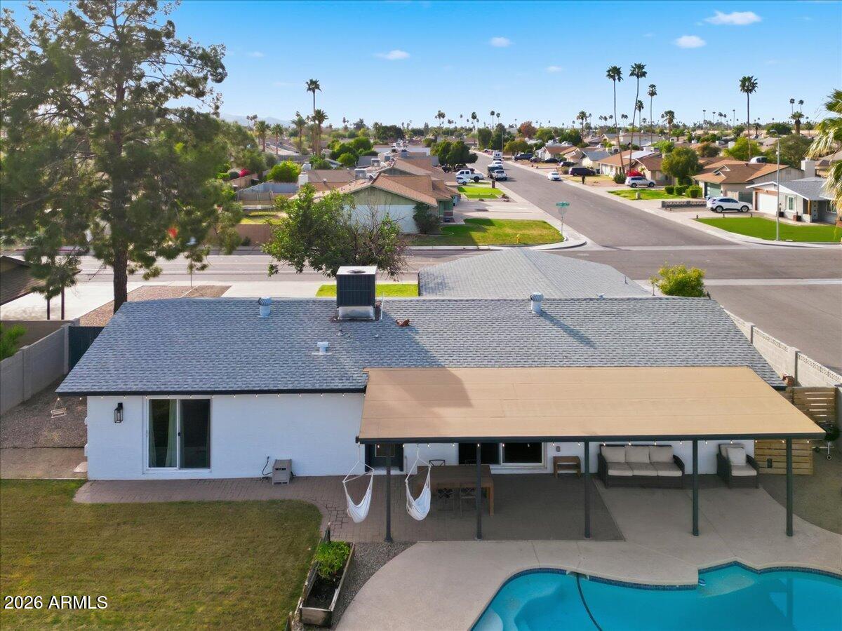 4705 South Country Club Way Tempe, AZ 85282 - Photo 49 of 52 49-Aerial Back of Home