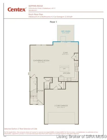 $328,670 | 3105 Atocha Circle, Charlestown, IN 47111