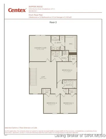 $328,670 | 3105 Atocha Circle, Charlestown, IN 47111