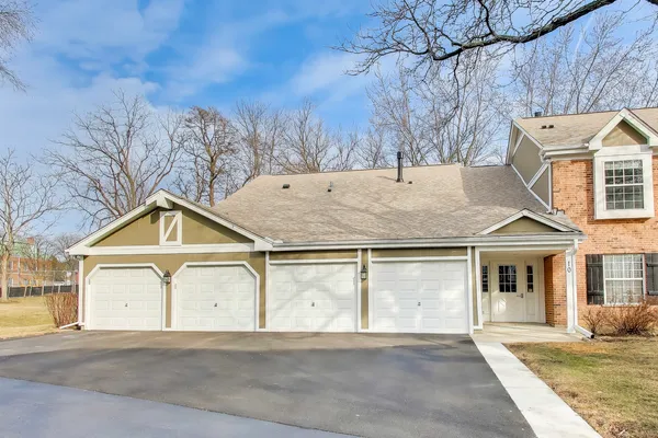 a view of a house with a outdoor space