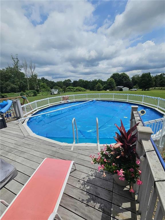 145 Boomerang Road Harrisville, PA 16038 - Photo 30 of 37 a view of a terrace with sitting area