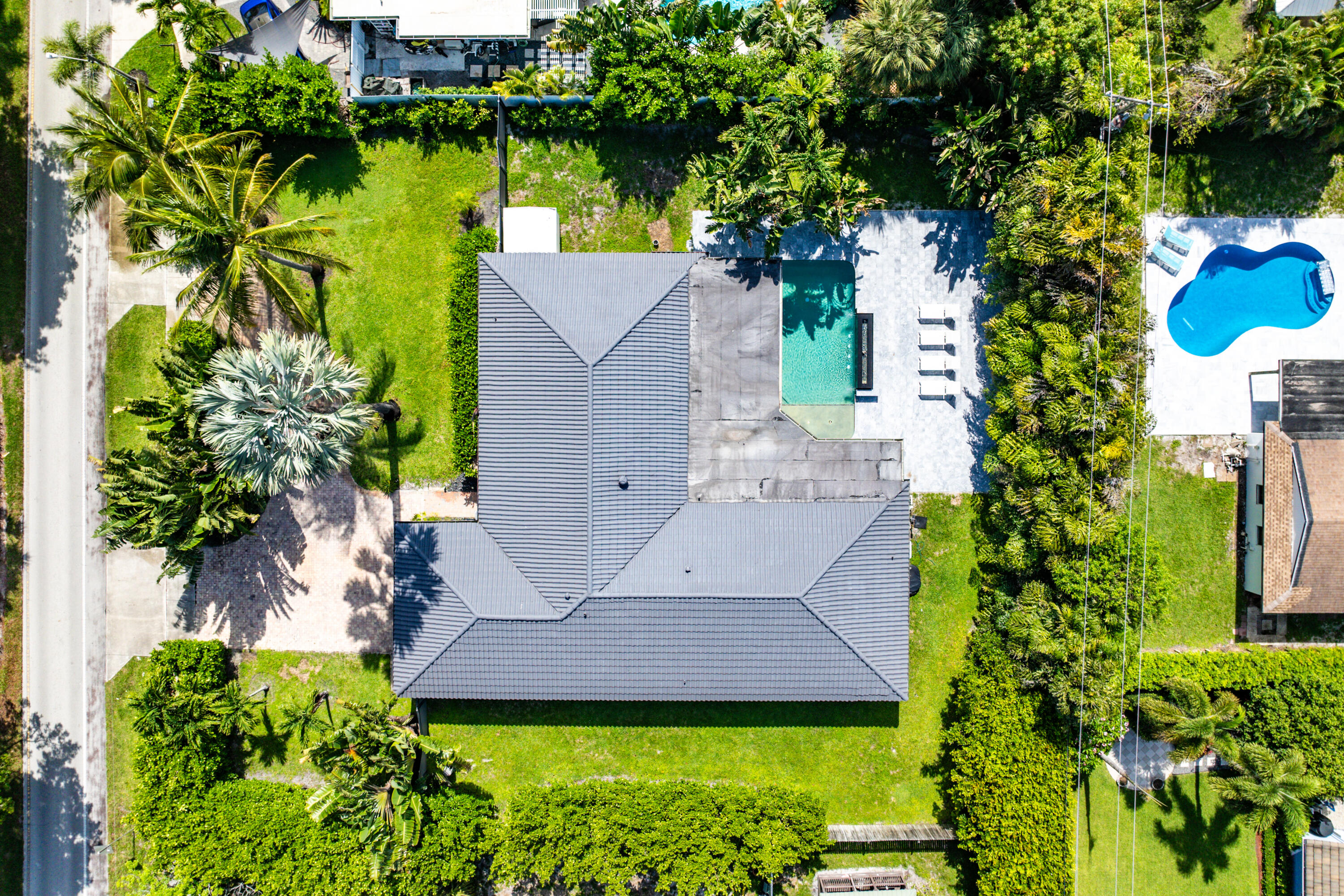 960 Southwest 18th Street Boca Raton, FL 33486 - Photo 24 of 40 an aerial view of a house with a yard