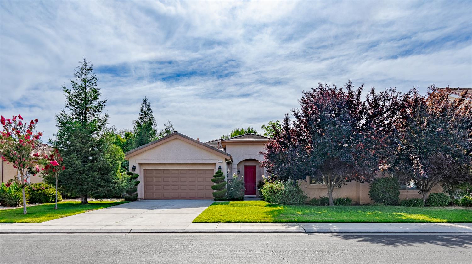 2222 Carson Avenue Clovis, CA 93611 - Photo 1 of 41 a front view of house with yard and green space
