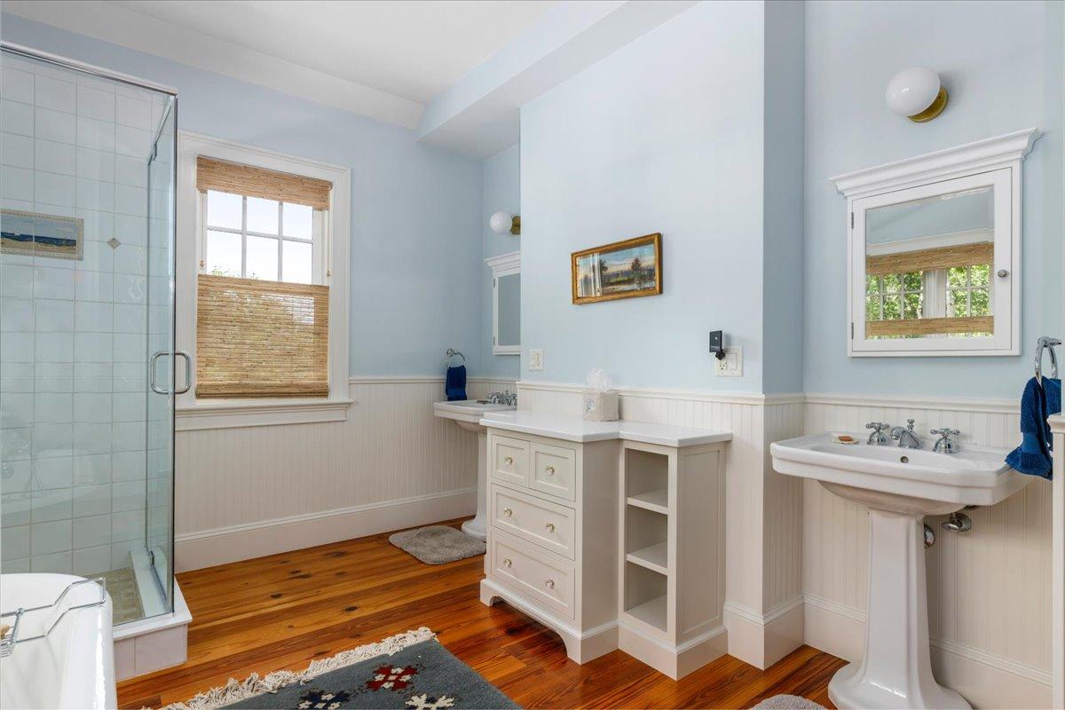 58 Slough Pond Road Truro, MA 02666 - Photo 27 of 82 a view of a kitchen with a sink cabinets and wooden floor