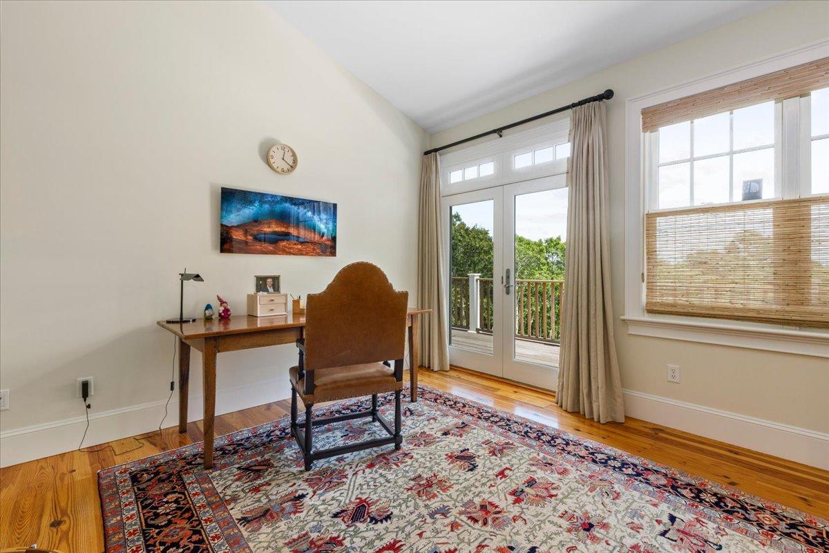 58 Slough Pond Road Truro, MA 02666 - Photo 38 of 82 a view of a workspace with furniture and a window