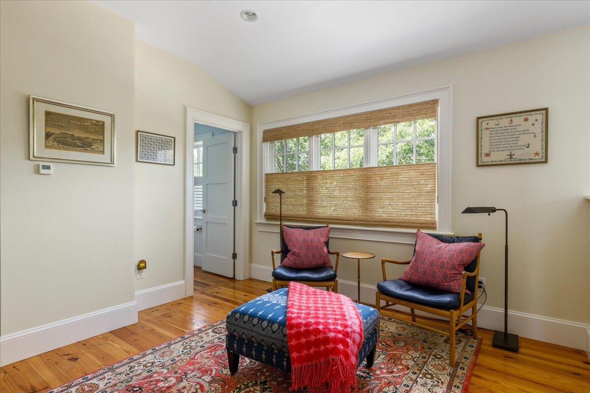58 Slough Pond Road Truro, MA 02666 - Photo 40 of 82 a living room with furniture and wooden floor