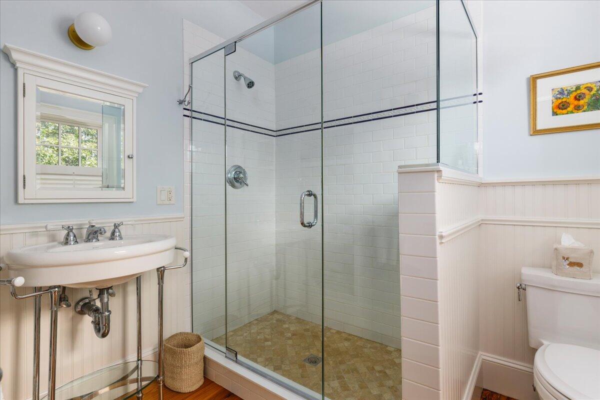 58 Slough Pond Road Truro, MA 02666 - Photo 42 of 82 a bathroom with a sink a toilet and shower