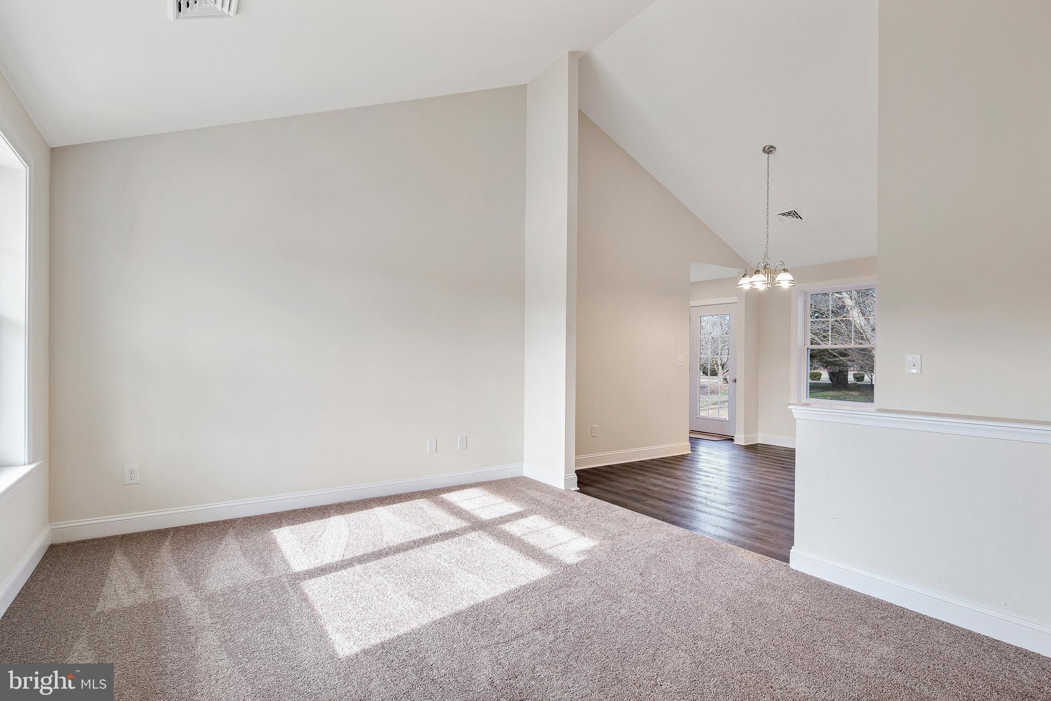464 Three Bridge Road Newfield, NJ 08344 - Photo 3 of 41 Living room with Vaulted Ceilings