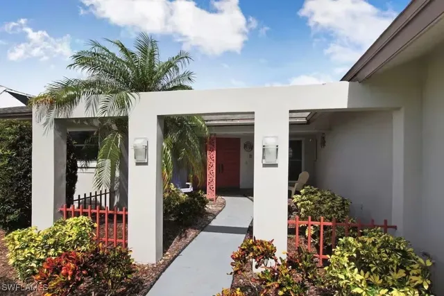 front view of a house