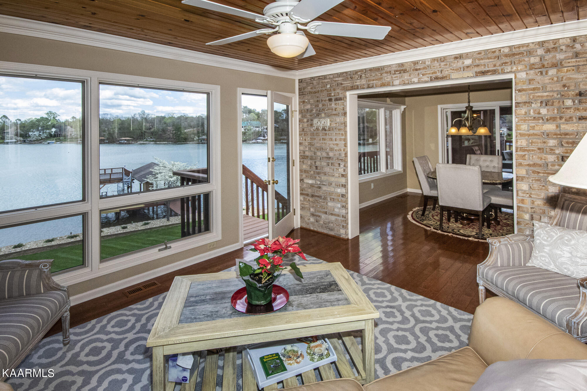 156 Inagehi Way Loudon, TN 37774 - Photo 14 of 39 East-Facing Lakeview Sunroom