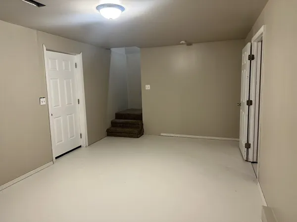 a view of empty room