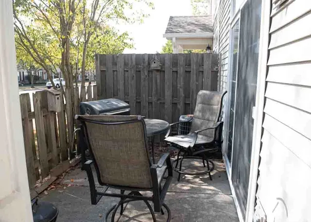 a view of road with trees