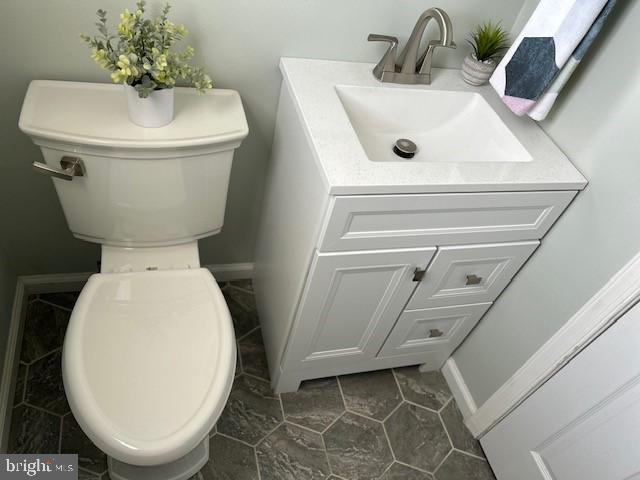 501 Buchanan Road Perkasie, PA 18944 - Photo 32 of 56 a bathroom with a toilet sink and mirror