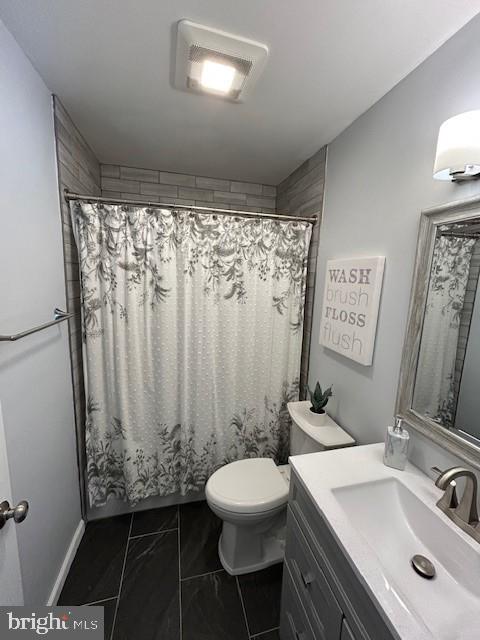 501 Buchanan Road Perkasie, PA 18944 - Photo 46 of 56 a bathroom with a sink toilet and a shower