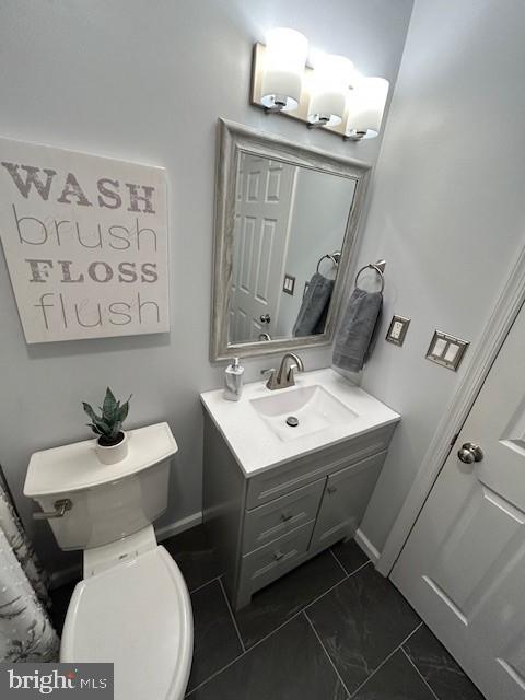 501 Buchanan Road Perkasie, PA 18944 - Photo 48 of 56 a bathroom with a toilet sink and mirror