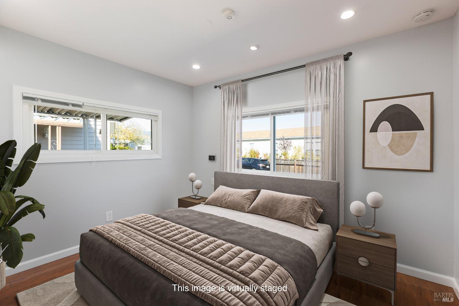 363 Glacier Way San Rafael, CA 94903 - Photo 23 of 32 Fourth bedroom on right side of home Vertually Staged