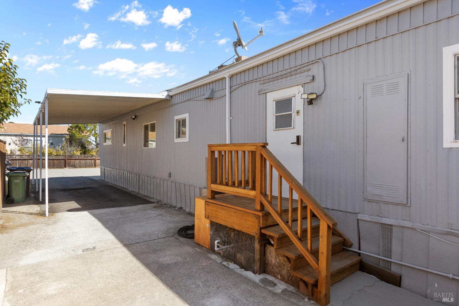 363 Glacier Way San Rafael, CA 94903 - Photo 29 of 32 Back door and covered parking