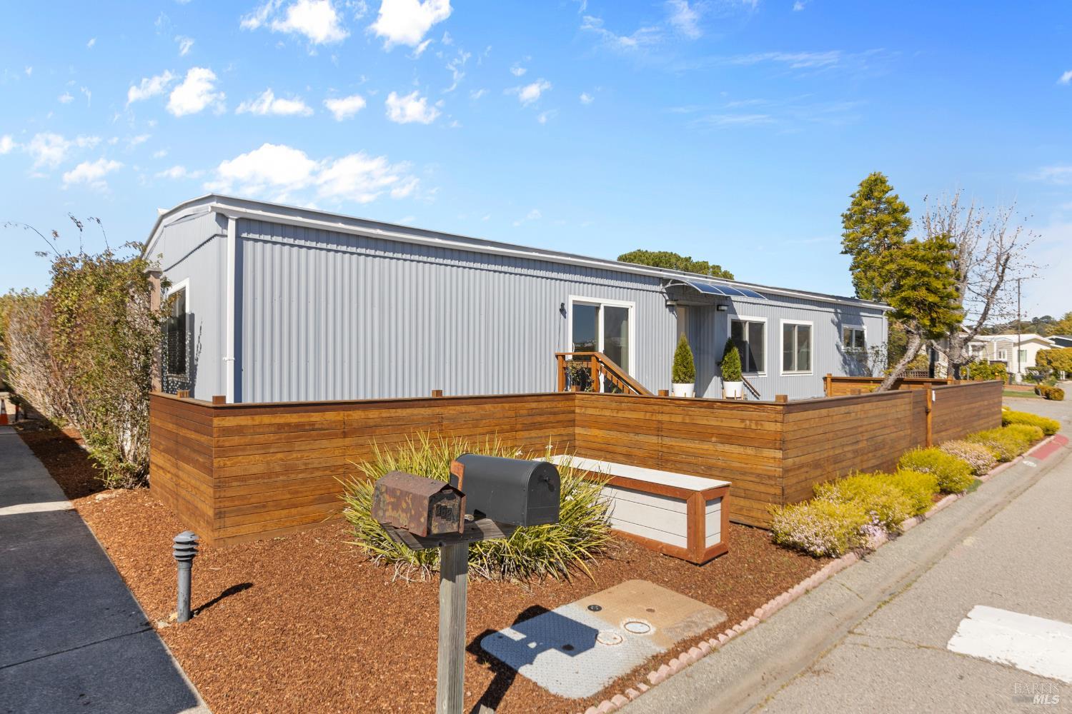 363 Glacier Way San Rafael, CA 94903 - Photo 3 of 32 Landscaped side view of 363 Glacier Way facing Yosemite Road