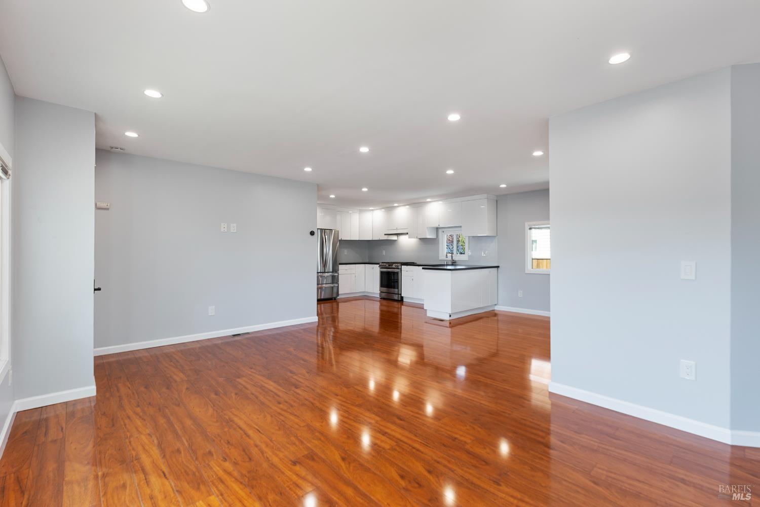 363 Glacier Way San Rafael, CA 94903 - Photo 7 of 32 Looking into kitchen from living room