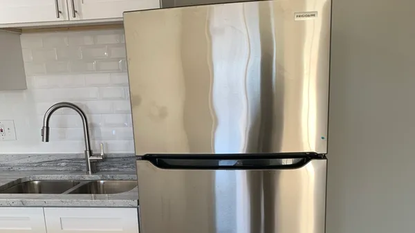 a close view of sink and tap