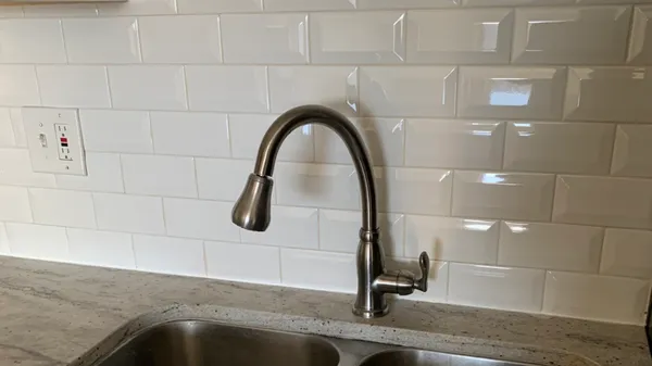 a bathroom with a sink