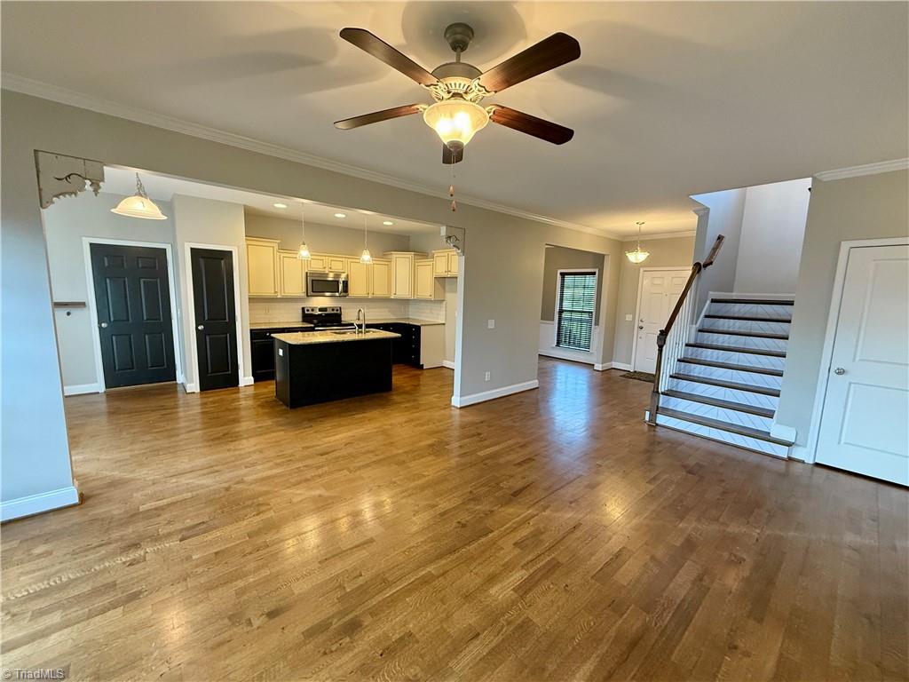 3403 Garrick Trace Browns Summit, NC 27214 - Photo 15 of 49 View of Kitchen from Living Room