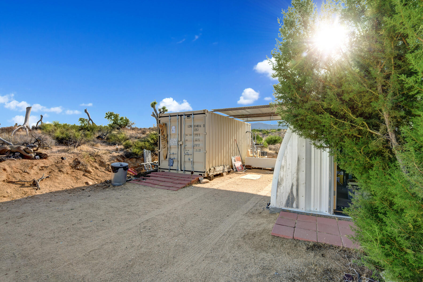 751 Atomic Ranch Road Landers, CA 92285 - Photo 36 of 47 GARAGE STORAGE CARPORT MLS