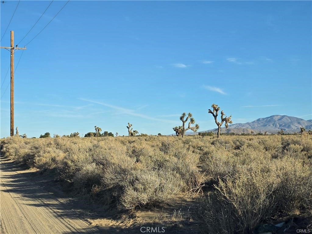 800 Desert View Road Lucerne Valley, CA 92356 - Photo 3 of 4 a view of a lake with a mountain in the background