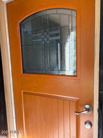 a small place with a window