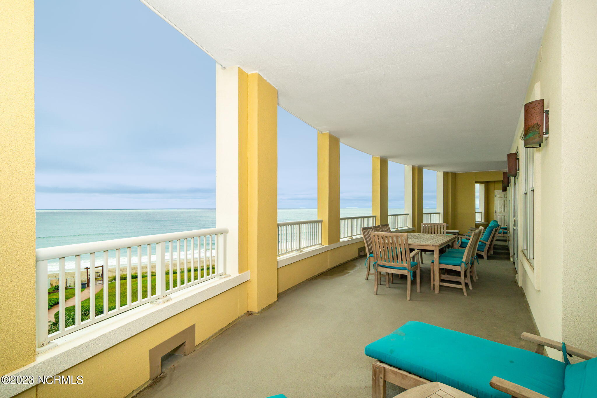 1435 Salter Path Road, Unit G3 Indian Beach, NC 28512 - Photo 7 of 37 Porch access from bedrooms