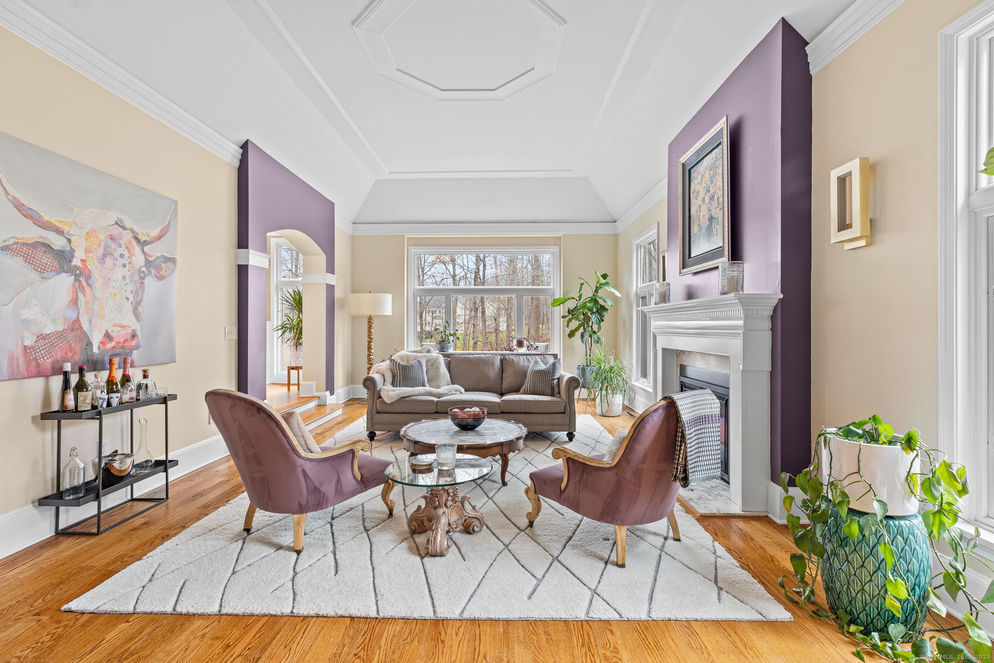 40 Hull Place Ridgefield, CT 06877 - Photo 16 of 40 a outdoor space with patio the couches and a potted plant on a table